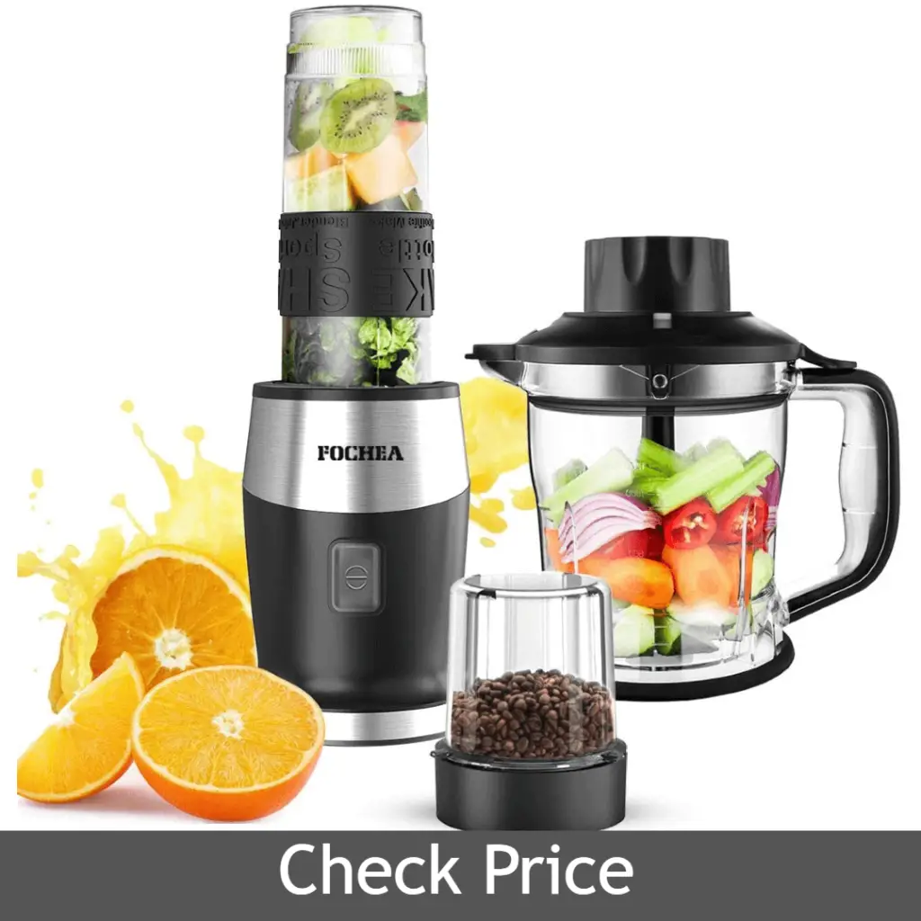 FOCHEA High-Speed Personal Blender for Smoothies and Ice Shakes