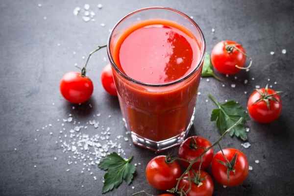 tomato juice in Ninja blender