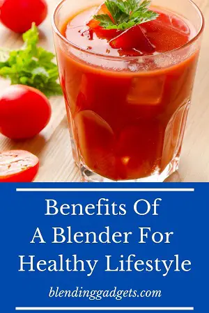 benefits of blender for healthy lifestyle