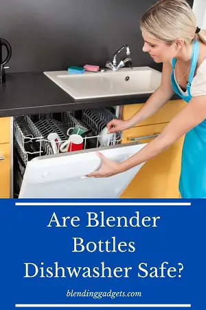 are blender bottles dishwasher friendly
