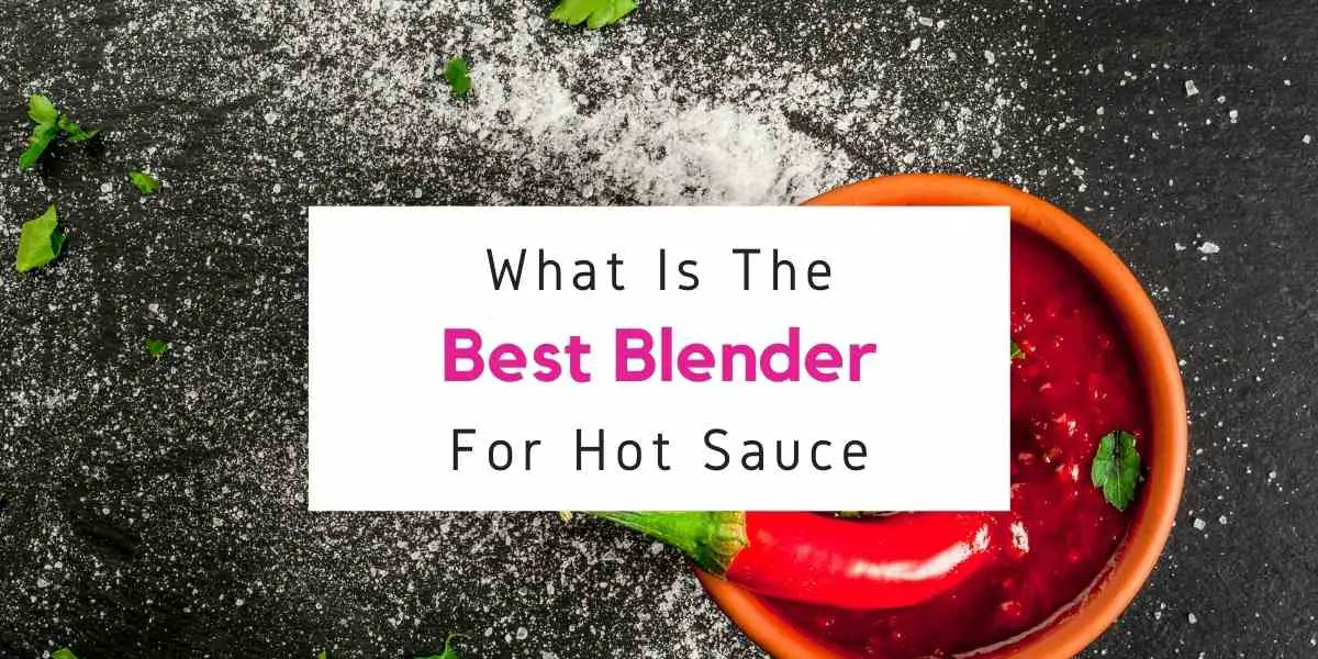 best blender for making hot sauce