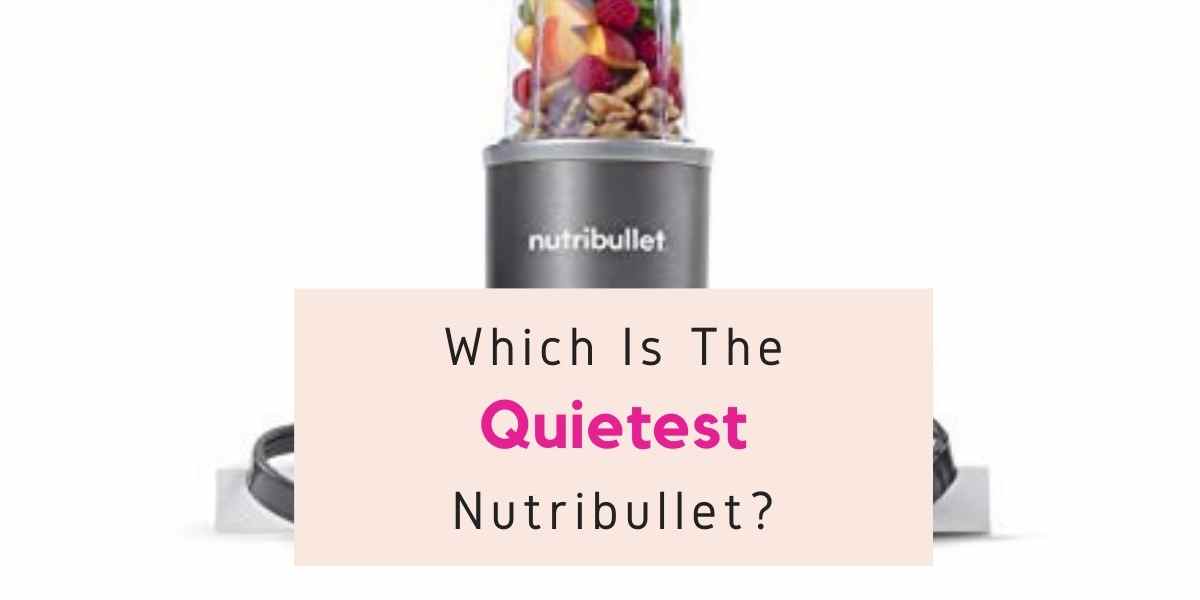 most quiet nutribullet