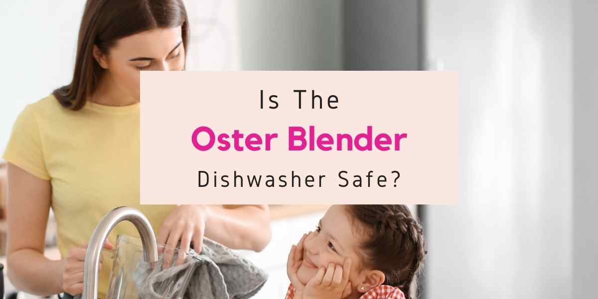 can you put an oster blender in the dishwasher