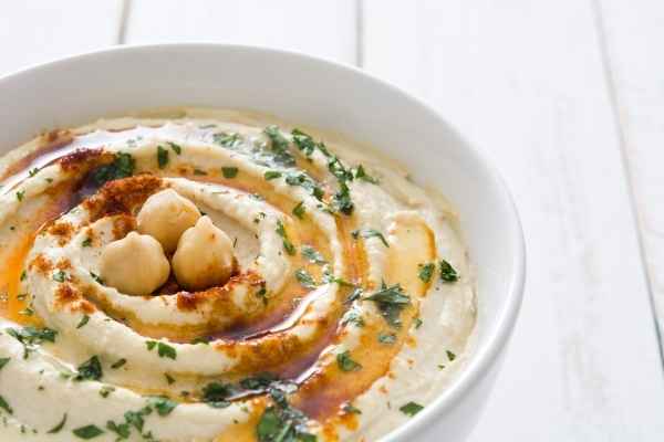 delicious bowl of hummus