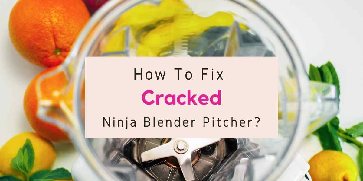 ninja blender pitcher cracked