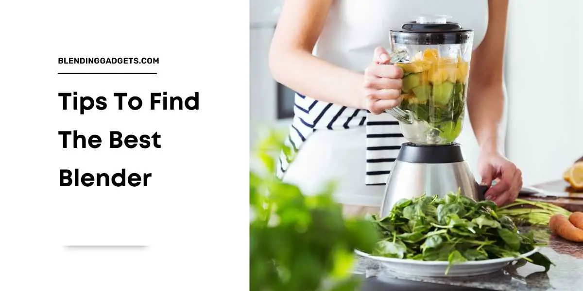 how to pick the best blender