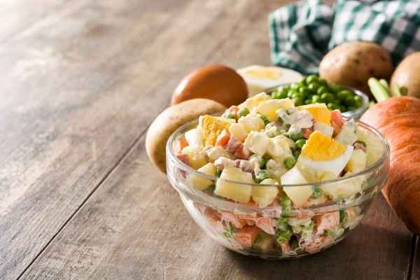 keto egg salad in cup